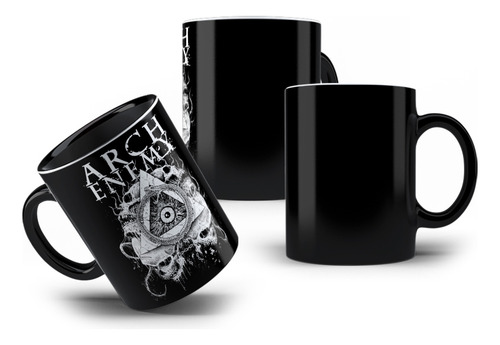 Caneca De Porcelana Arch Enemy Vocalista Alissa White-gluz