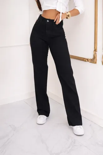 Calça Jeans Feminina Wide Leg Cintura Alta Pantalona — R$ 60,04 em Mercado Livre, 40% OFF