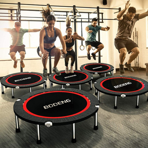 Mini Trampolin Plegable Ejercicio Fitness Resistencia Entren
