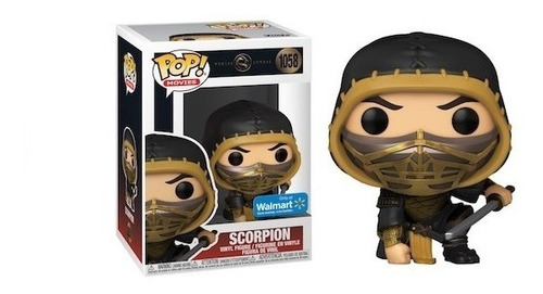 Funko Pop Scorpion Exclusivo Walmart 1058 Mortal Kombat
