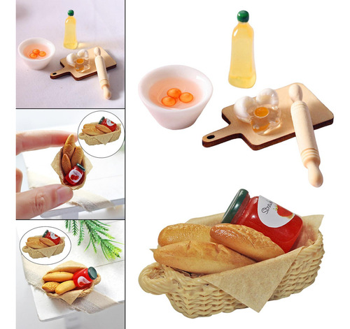 1:12 Casa De Muñecas Accesorios De Cocina En Miniatura