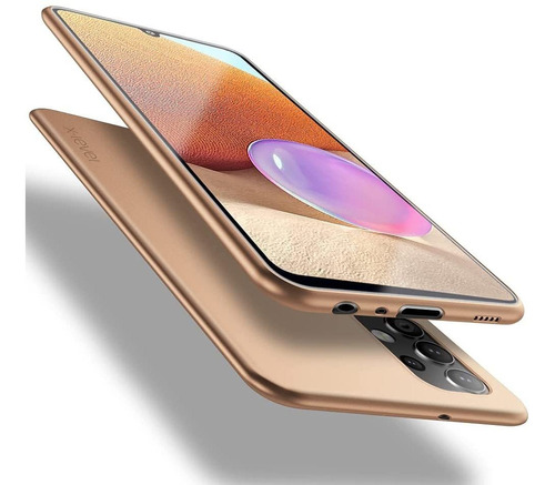Funda X-level Samsung Galaxy A32 5g Silicona Oro