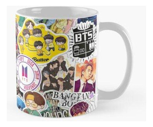 Taza Collage K-pop Calidad Premium