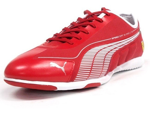 Original Tenis Puma Speed Cat Super Lite Ferrari Rojo Blanco