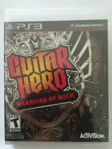 Comprar Guitar Hero Warriors Of Rock Ps3 100% Nuevo Original Sellado
