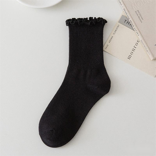 6 Pares Calcetines Mujer Calcetas Largas Moda Tines Dama