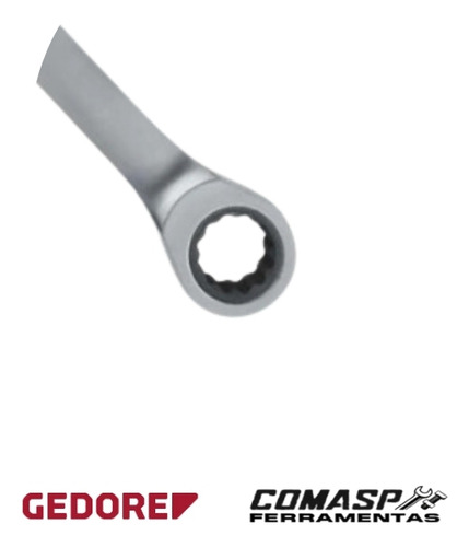 Chave Combinada Com Catraca Gedore Red 17mm R07100170