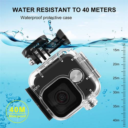 Funda Puluz Para Minicámara Deportiva Gopro Hero11, Negra, P