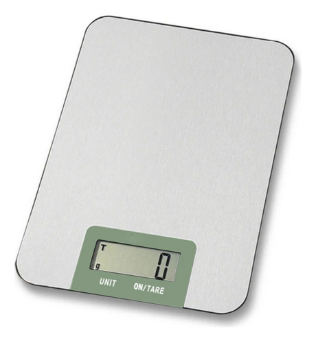 Balança Digital Culinaria Alta Precisão Inox Até 15kg Capacidade Máxima 15 Kg Cor Verde
