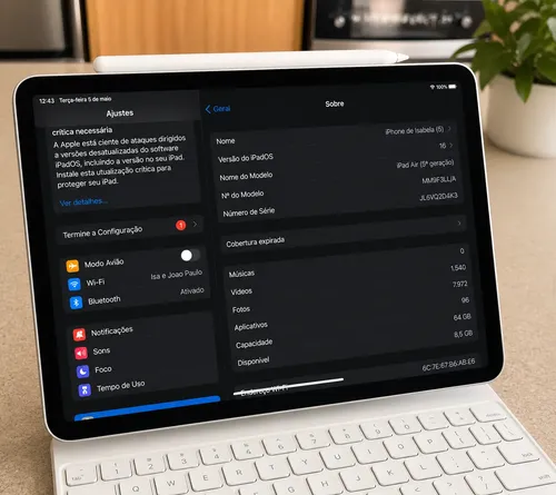 Ipad Air 5a Geração + Teclado + Apple Pencil (completo) | MercadoLivre