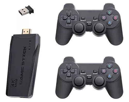 Consola game stick hdmi controller gamepad wireless 2.4g con juego retro y  2 joystick controles inalámbricos / m8pro – Joinet