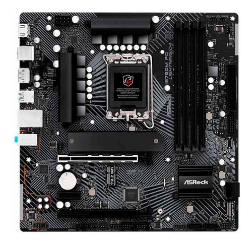 Placa Madre Asrock B760m Lga1700 Ddr4 Dimms 90-mxbly0-a0uayz