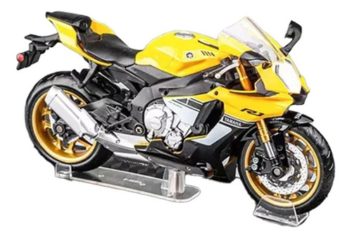 1:12 Con Base, Yamaha Yzf R1 Miniatura-a