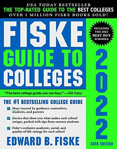 Book : Fiske Guide To Colleges 2022 (the #1 Bestselling...