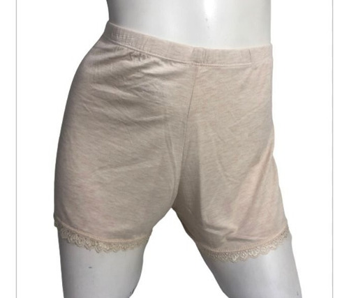 Short Viscosa Con Puntilla Super Suave Wassarette 5621 