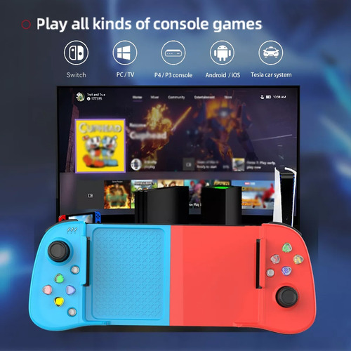 Gamepad Mobile Inalámbrica De Mando Juego Bluetooth