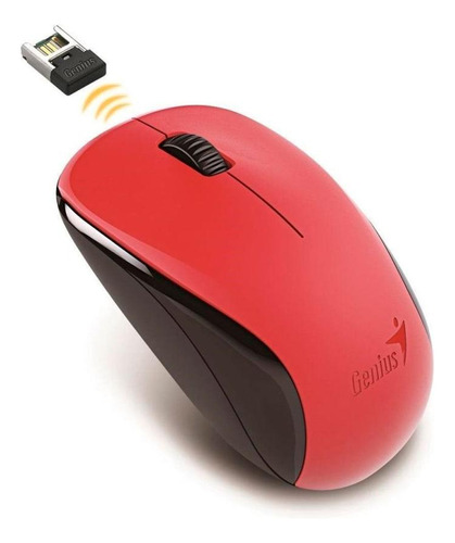 Mouse Inalámbrico Nx-7000 G5 Rojo