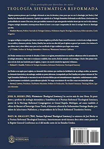 Teologia Sistematica Reformada Teologia Propia..., De Beeke, Joe. Editorial Publicaciones Kerigma En Español
