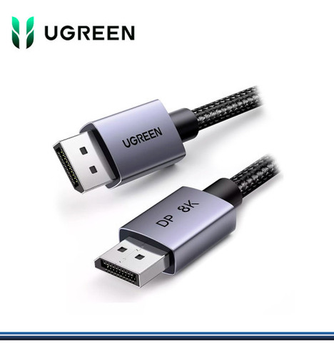 Cable Displayport V1.4 8k@60hz/4k/2k@240hz 3mts Ugreen 25906