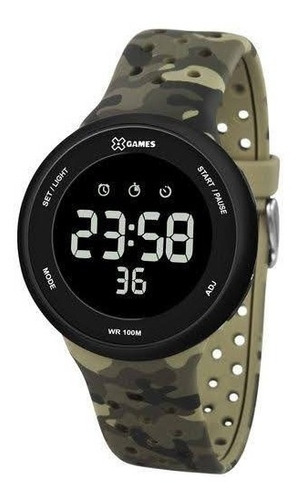 Relógio X-games Xmppd486 Masculino Digital Pulseira Militar