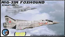 Comprar Maqueta Para Armar Avión Ruso Mig-31 M Foxhound Escala 1\u002F48