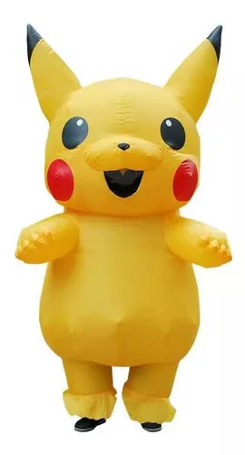 Fantasia Pikachu inflável Pokemon INFANTIL Cosplay Pokemon Go - LUMEN  IMPORTADOS