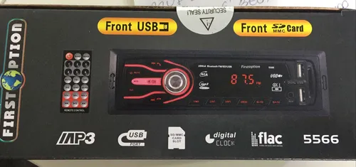 comprar Som Automotivo Firstoption 5566 Com Usb, Bluetooth E Sd