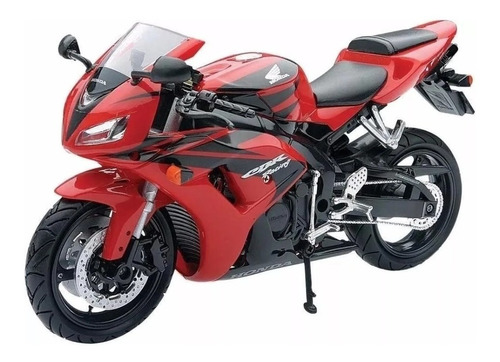 Moto Honda Cbr 1000 Rr Escala 1:12 New Ray Rojo/negro