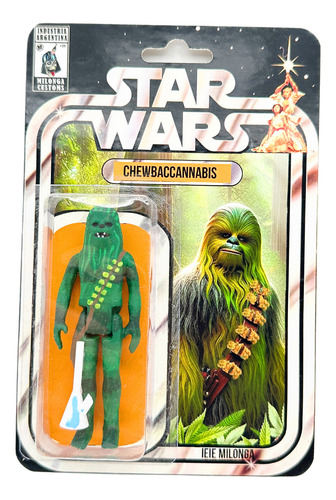 Chewbaccannabis Chewbacca Cannabis Star Wars Figura Muñeco