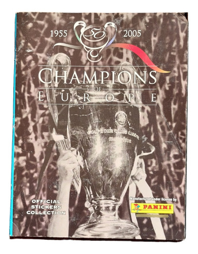 Álbum Campeones De Europa 1955 - 2005 Completo Pegado (Usado)