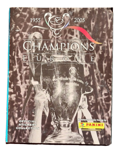 Álbum Campeones De Europa 1955 - 2005 Completo Pegado