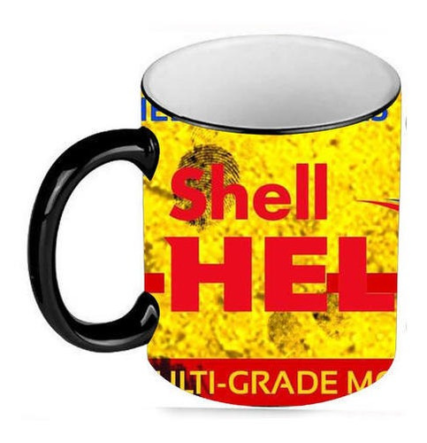 Taza Mágica Shell Hélix - Aceite De Autos