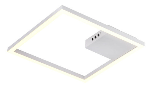 Plafon De Sobrepor Bella Tec Branco 40x4cm 30w 3000k 1790lm