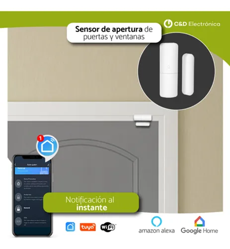 Kit Alarma Domiciliaria Inalámbrica Celular Wifi Gsm Bateria