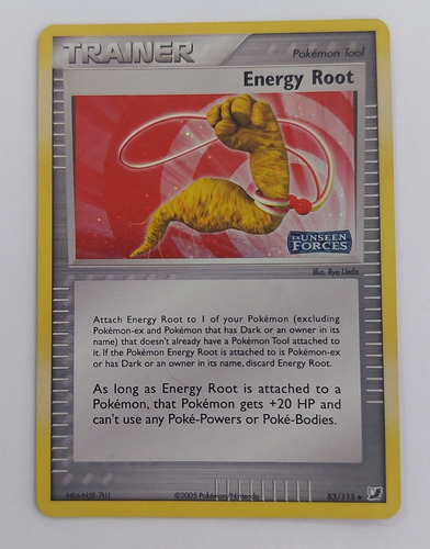 Pokemon Energy Root - 83/115 - Uncommon Reverse Holo