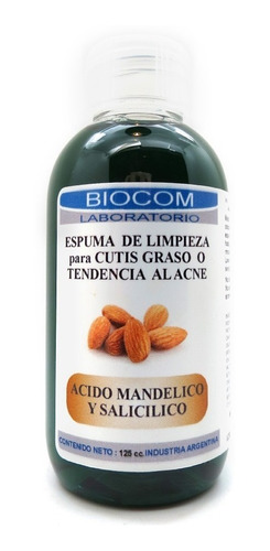 Espuma Limpieza Ac Mandelico Recarga X 125 Cc - Biocom