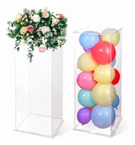 Comprar Alquiler De Mesas Acrílico Transparente Cubos Eventos Fiesta
