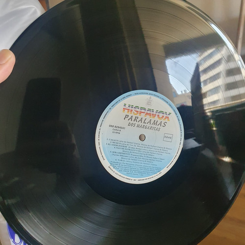 Vinilo Paralamas Dos Margaritas 1994  De Epoca Muy Buen Esta