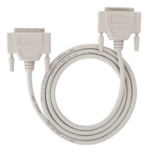 Cabo Serial Db25, Extensão De 25 Pinos, Linha De Dados