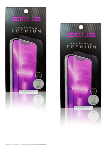 Kit 2 Películas 3d Nano Para iPhone 14 Zeus Promoção