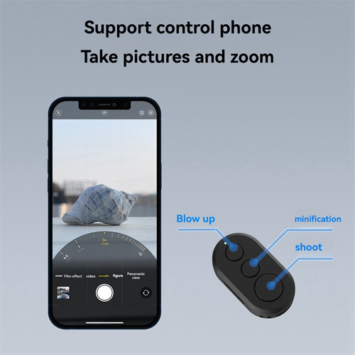 Para Cámaras Deportivas Insta360 Y Gopro Bluetooth Remote Co