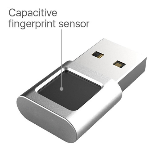 Imagen 4 de 7 de Lector De Huellas Dactilares Usb De Seguridad Escáner De