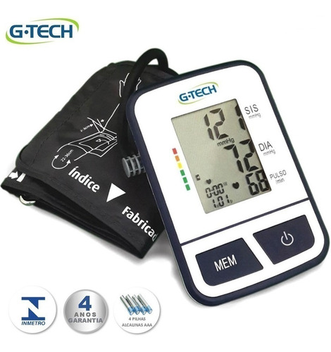 Aparelho De Medir Pressão Digital De Braço Original G-tech