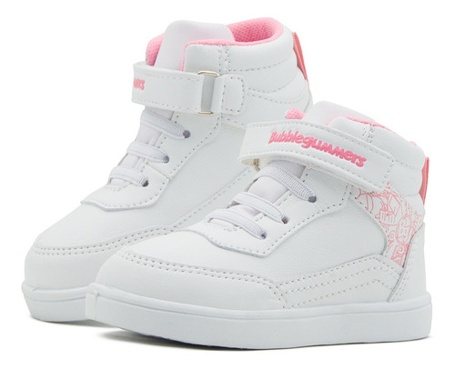 Tenis Bota Niña Bubble Gummers Jucca Blanco/rosa 14-19