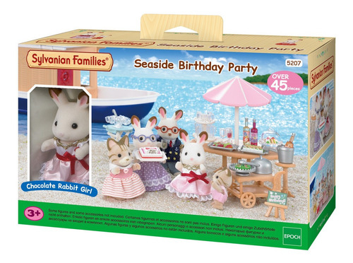 Sylvanian Families Fiesta Cumpleaños Playa Juguete Niños Ax®