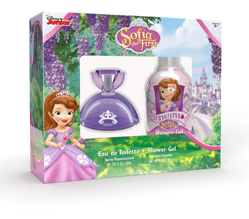 Set Perfume 60 Ml + Gel De Ducha Disney Princesita Sofia