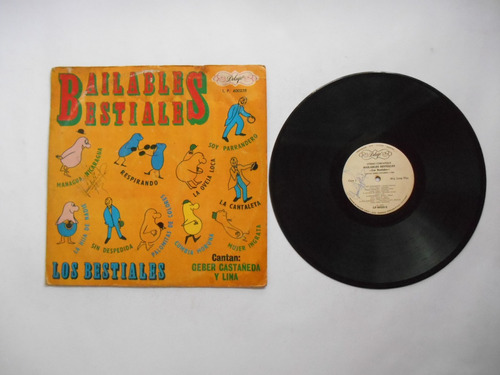 Lp Vinilo Los Bestiales Bailables Bestiales Colombia 1977