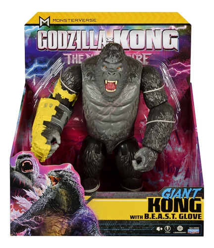 Godzilla X Kong El Nuevo Imperio Kong Xl 28 Cn Con Guante  