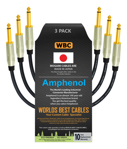 Best Cabl Unidad Pedal Efecto Parche Cable Hecho Wire
