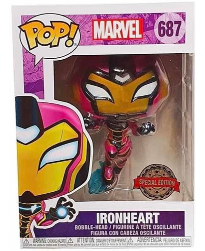Funko Pop Ironheart Exclusivo Avengers